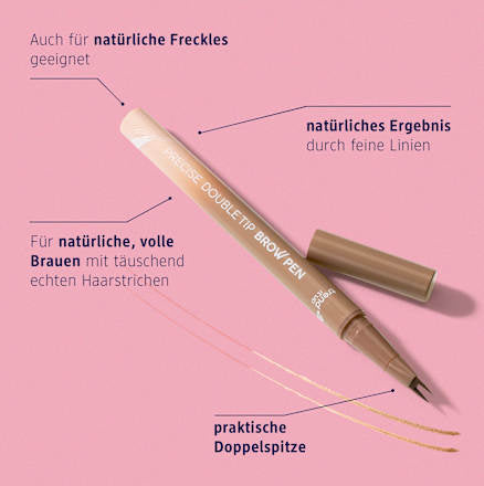 Augenbrauenstift Precise Double Tip 020, 0,55 ml