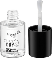 Base & Top Coat 2in1 Quick Dry, 10,5 ml