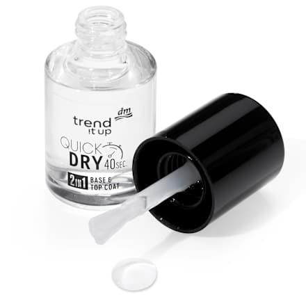 Base & Top Coat 2in1 Quick Dry, 10,5 ml