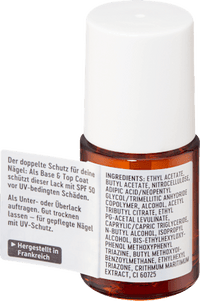 Base & Top Coat SPF 50, 10,5 ml