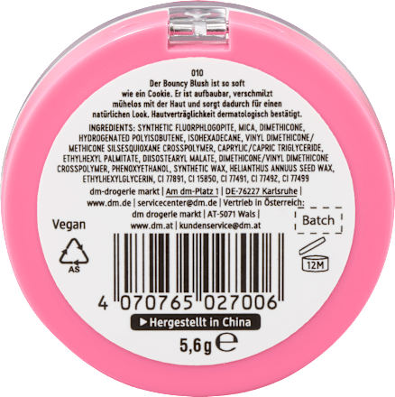Blush Bouncy Cookie Couture 010, 5,61 g