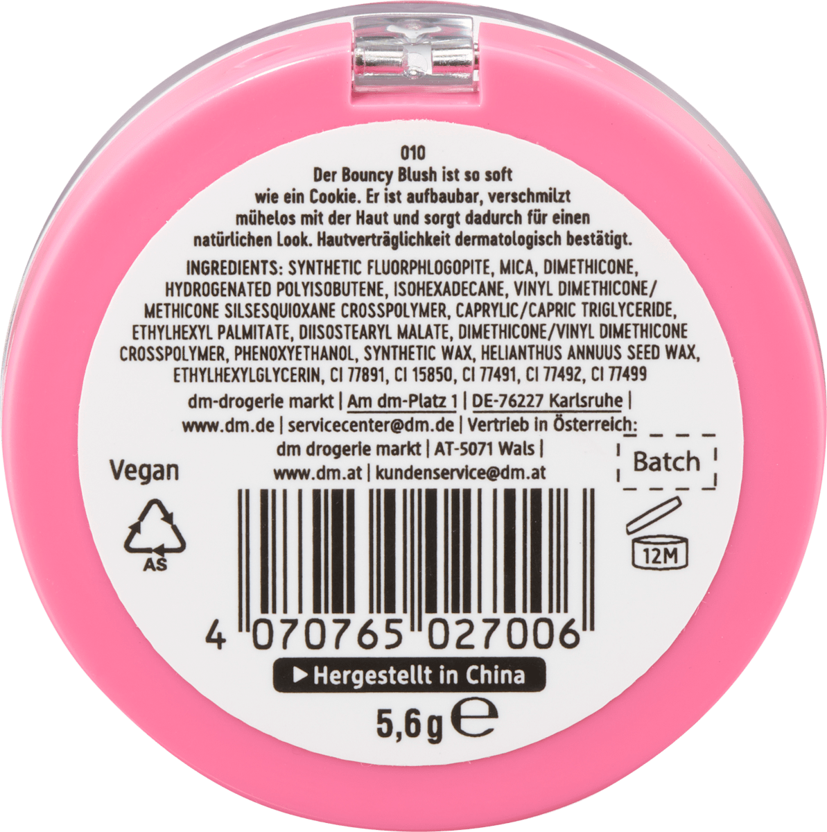 trend !t up Blush Bouncy Cookie Couture 010, 5,61 g