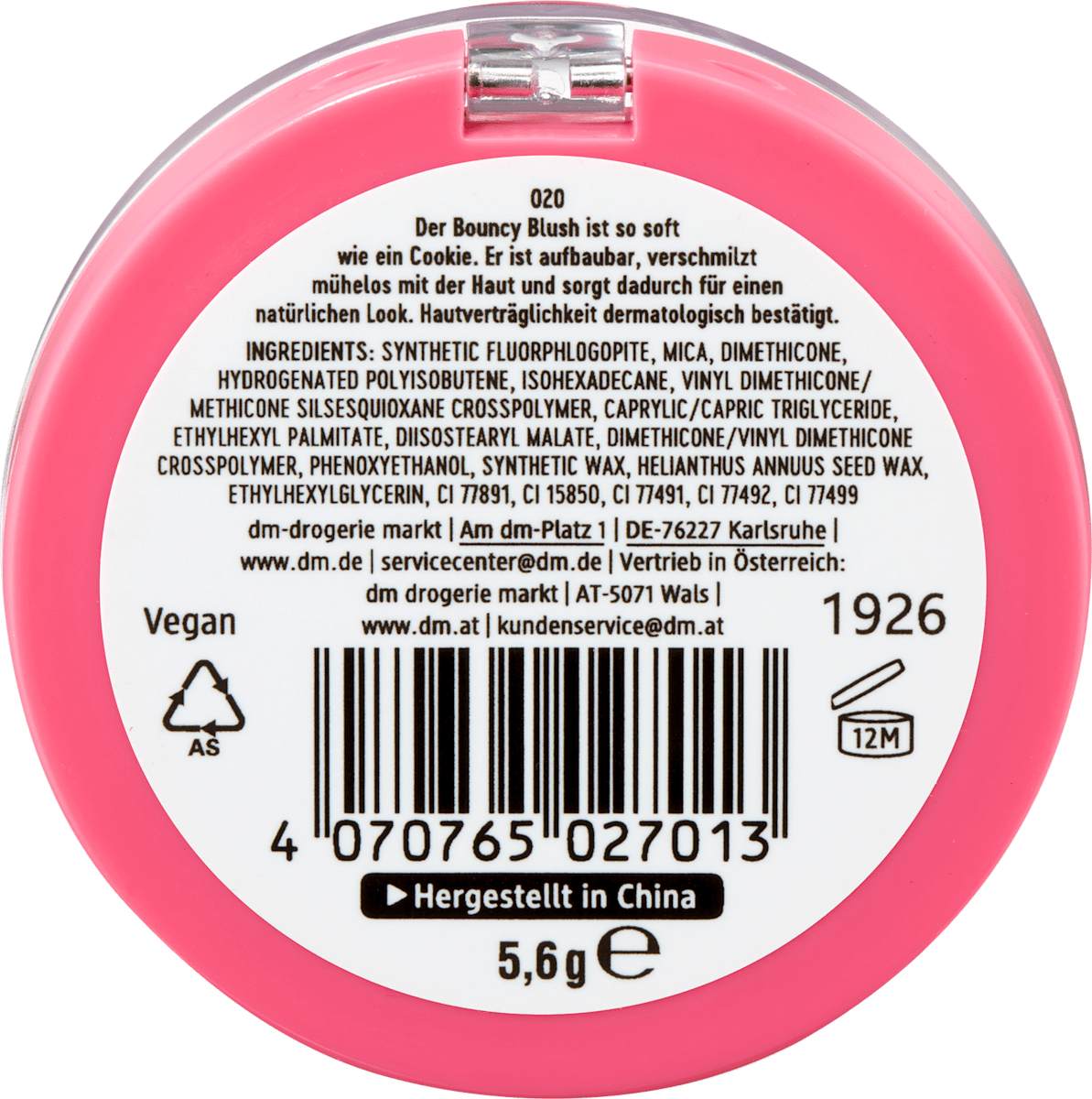 trend !t up Blush Bouncy Cookie Couture 020, 5,61 g