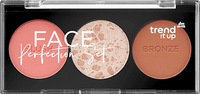 Blush-, Bronzer & Highlighter Palette Face Perfection, 7,5 g