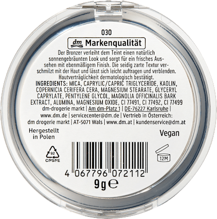 Bronzer Silk'n Sun Matte 030, 9 g