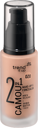 Foundation 2in1 Camou Concealer 020, 30 ml trend !t up
