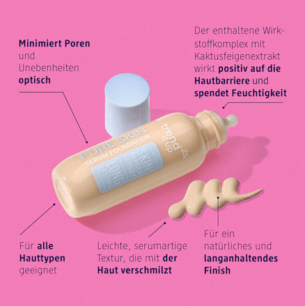 Foundation Pure Skin Serum 010, 30 ml