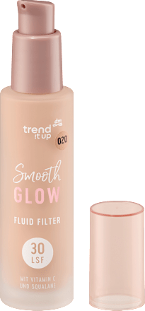 Foundation Smooth Glow Fluid Filter SPF 30, 020 Warm Beige, 30 ml