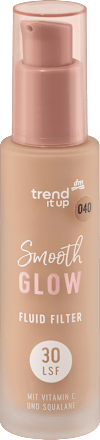 Foundation Smooth Glow Fluid Filter SPF 30, 040 Tan Brown, 30 ml