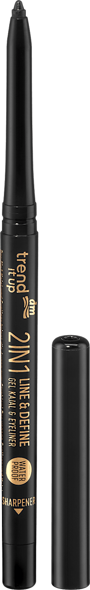 Gel Kajal &amp; Eyeliner 2in1 Line &amp; Define Waterproof 010, 1 st