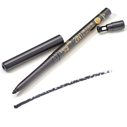 Gel Kajal & Eyeliner 2in1 Line & Define Waterproof 020, 0,35 g trend !t up