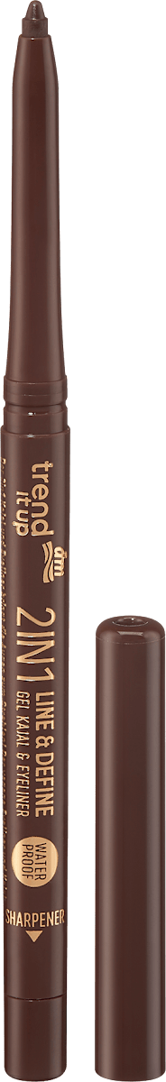 Gel Kajal &amp; Eyeliner 2in1 Line &amp; Define Waterproof 030, 0,35 g