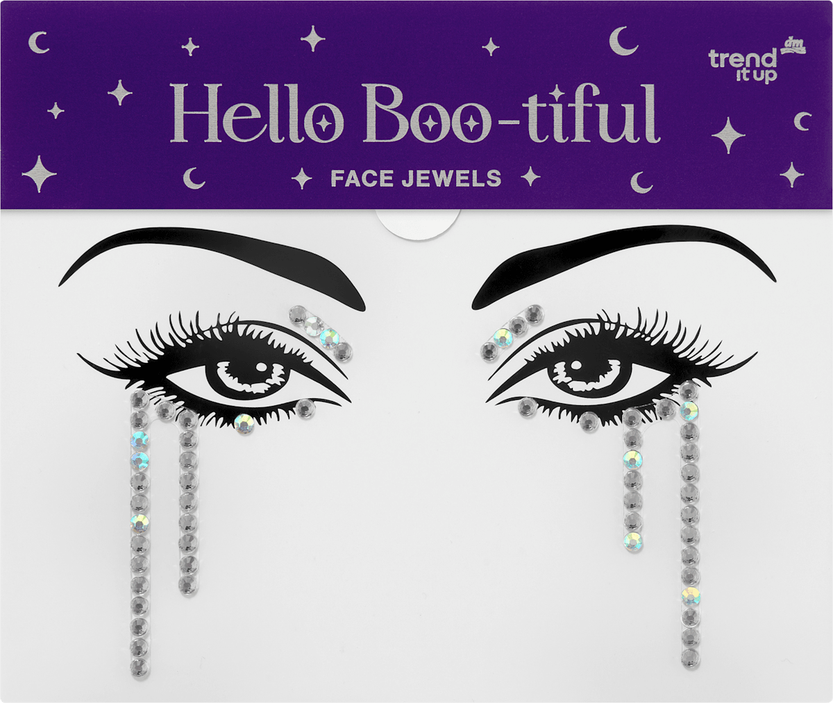 trend !t up Gesichtssteine Hello Boo-tiful 010, 58 St