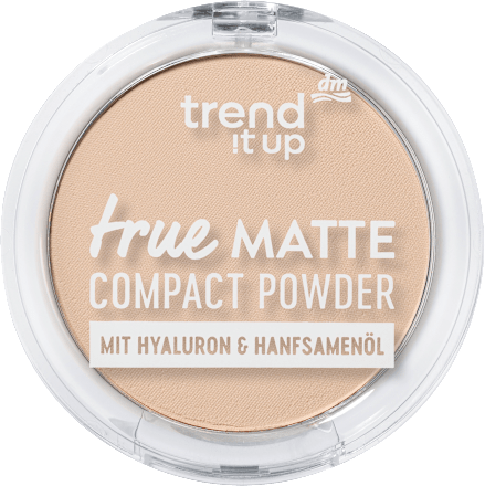 Kompakt Puder True Matte 010 Soft Beige, 9 g trend !t up