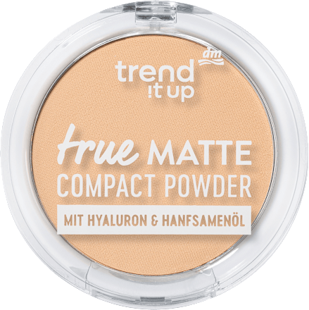 Kompakt Puder True Matte 020 Beige, 9 g trend !t up
