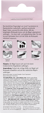 Kunstnagels On the Go Nails Glazed Look, 12 stuks