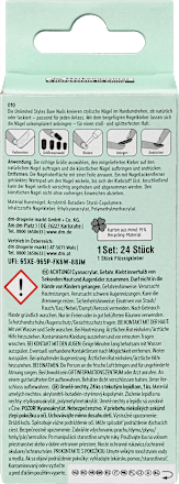 Kunstnagels Unlimited Style Bare, 24 stuks