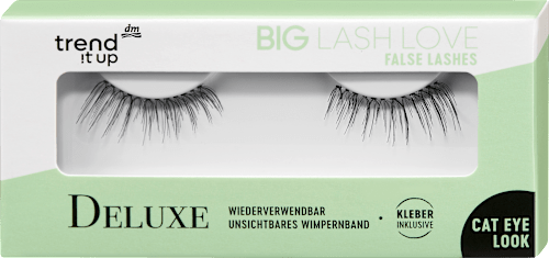 Künstliche Wimpern Big Lash Love False Deluxe (1 Paar), 1 St trend !t up
