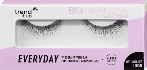 Künstliche Wimpern Big Lash Love False Everyday (1 Paar), 1 St