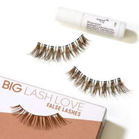 Künstliche Wimpern Big Lash Love Natural Brown (1 Paar), 2 St