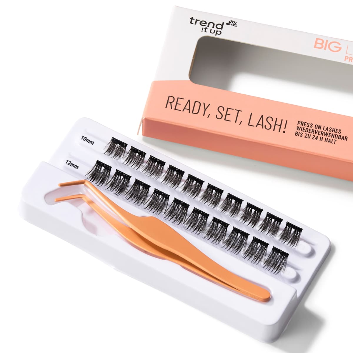 Künstliche Wimpern Big Lash Love Ready, Set, Lash!, 20 St