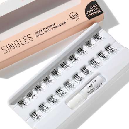 Künstliche Wimpern Big Lash Love Singles, 1 St
