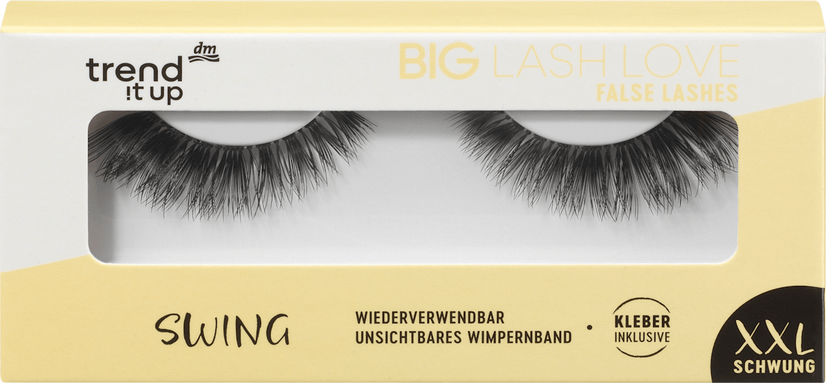 Big Lash Love Swing Valse Wimpers (1 paar), 2 stuks