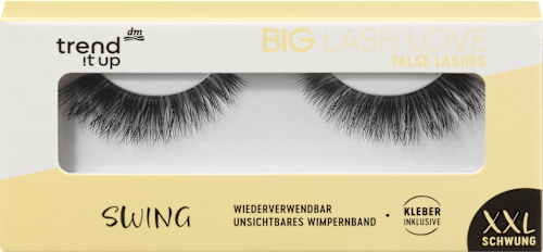 Künstliche Wimpern Big Lash Love Swing  (1 Paar), 2 St