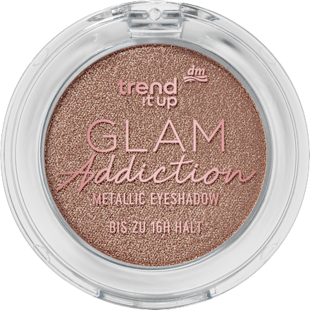 Lidschatten Glam Addiction Metallic 010 Pearly Light Brown, 2,5 g trend !t up
