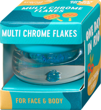 Lidschatten Multichrome Flakes One Day In Rio Blau, 4 ml