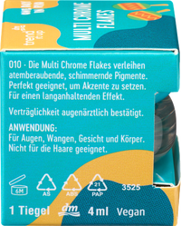 Lidschatten Multichrome Flakes One Day In Rio Blau, 4 ml