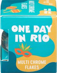 Lidschatten Multichrome Flakes One Day In Rio Blau, 4 ml