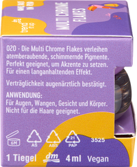 Lidschatten Multichrome Flakes One Day In Rio Lila, 4 ml