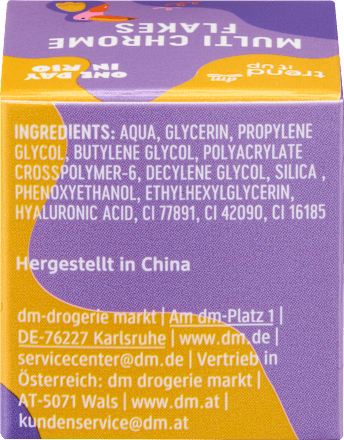 Lidschatten Multichrome Flakes One Day In Rio Lila, 4 ml
