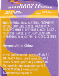 Lidschatten Multichrome Flakes One Day In Rio Lila, 4 ml