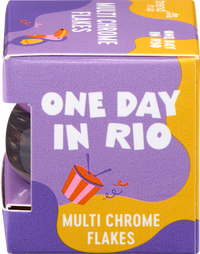 Lidschatten Multichrome Flakes One Day In Rio Lila, 4 ml