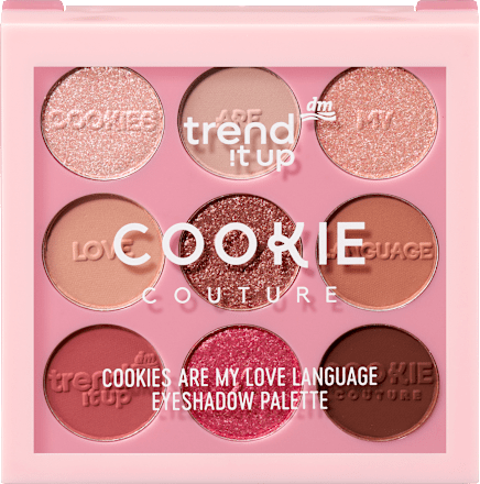 trend !t up Lidschatten Palette Cookies Are My Love Language, 8 g