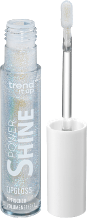 Lipgloss Power Shine 130 Glitter White, 4 ml