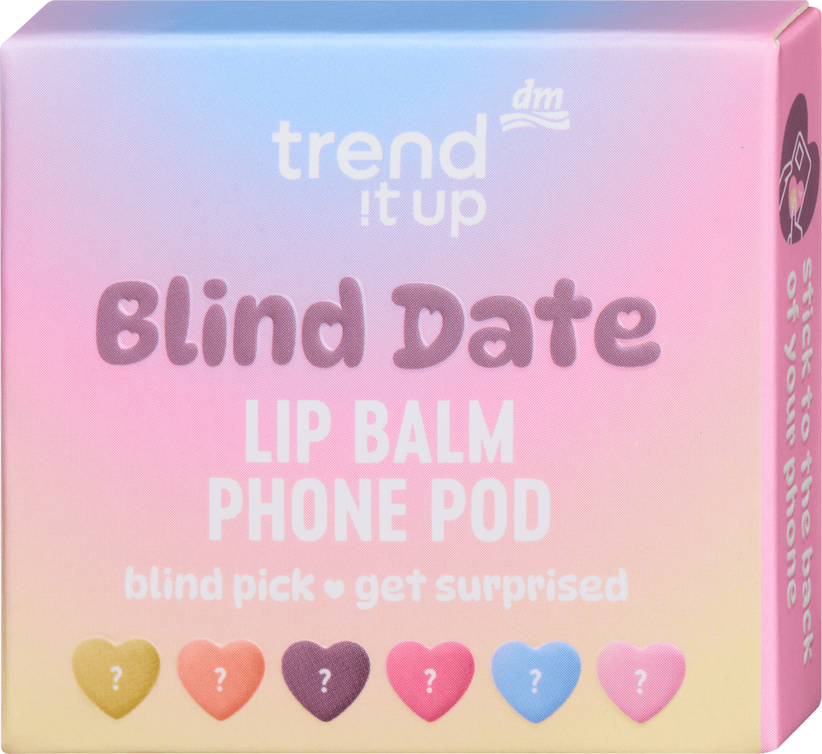 trend !t up Lippenpflege Lip Balm Phone Pod Blind Date, 1,7 g