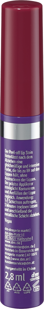 trend !t up Lippenstift Hello Boo-tiful Peel-Off Lip Stain 040, 2,8 ml