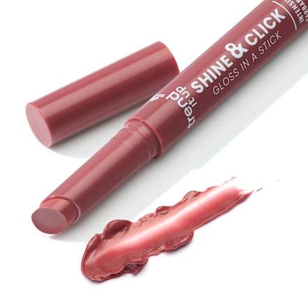 Lippenstift Shine & Click 010 Mauve Pink, 1,8 g trend !t up