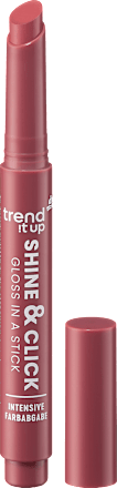 Lippenstift Shine & Click 010 Mauve Pink, 1,8 g trend !t up