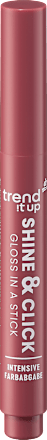 Lippenstift Shine & Click 010 Mauve Pink, 1,8 g trend !t up