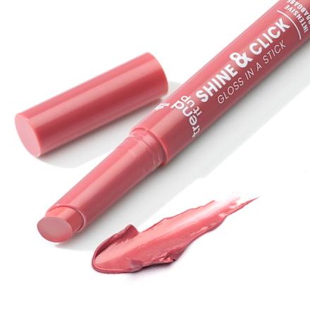 Lippenstift Shine & Click 030 Light Pink, 1,8 g trend !t up