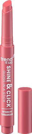 Lippenstift Shine & Click 030 Light Pink, 1,8 g trend !t up
