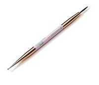 Nageldesignpen 2-in-1, 1 stuk