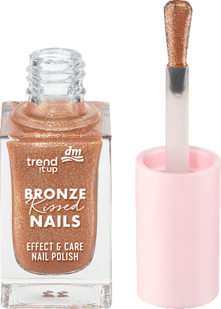Nagellack Bronze Kissed Nails Effect & Care 010, 8 ml