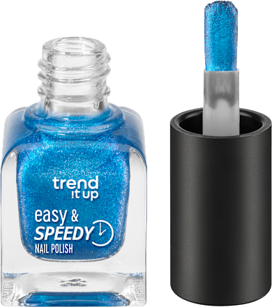 Nagellack Easy & Speedy 180 Pearl-Blue, 6 ml