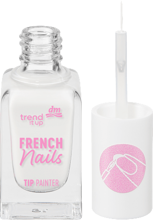 Nagellak French Tip Painter Wit, 8 ml