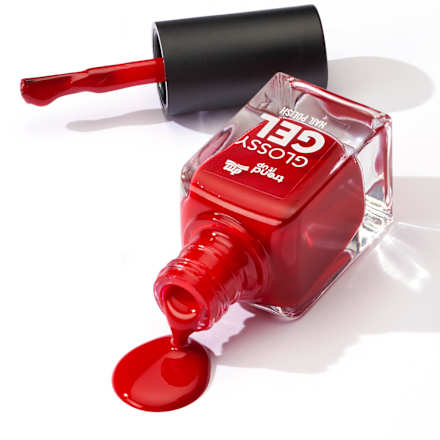 Nagellak Glossy Gel 130 Donkerrood, 11 ml